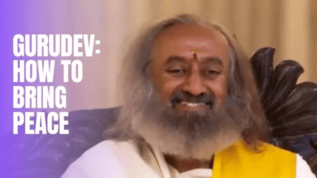 Gurudev Sri Sri Ravi Shankar Meditation Magazine Interview - Meditation ...